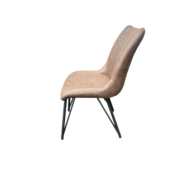 Liquorice Brown Empire Dining Chair